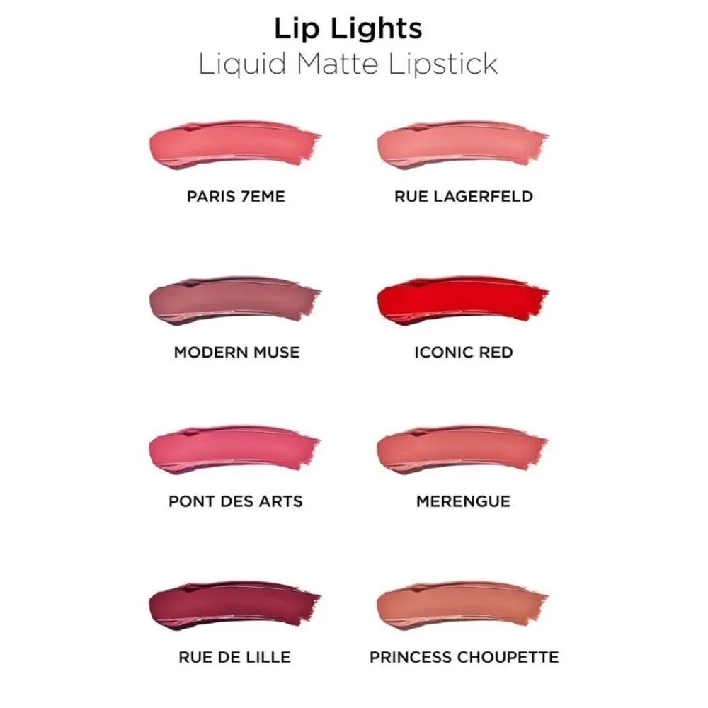 Karl Lagerfeld + ModelCo Matte Lipstick Paris 7eme